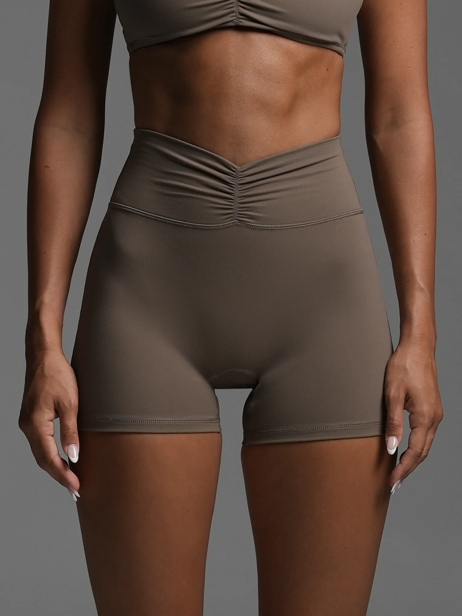 Base Ruche Scrunch Shorts - Image 6