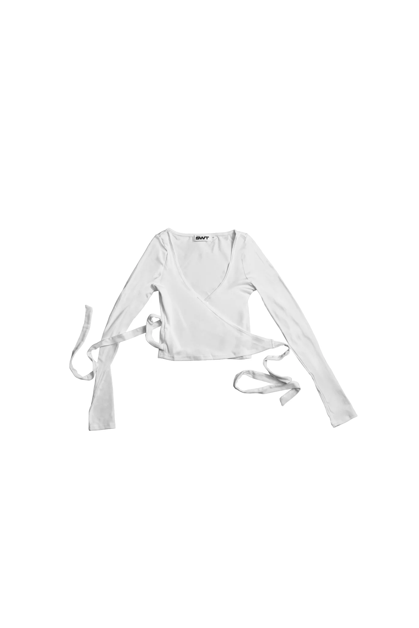 Cropped Wrap Top - Image 4