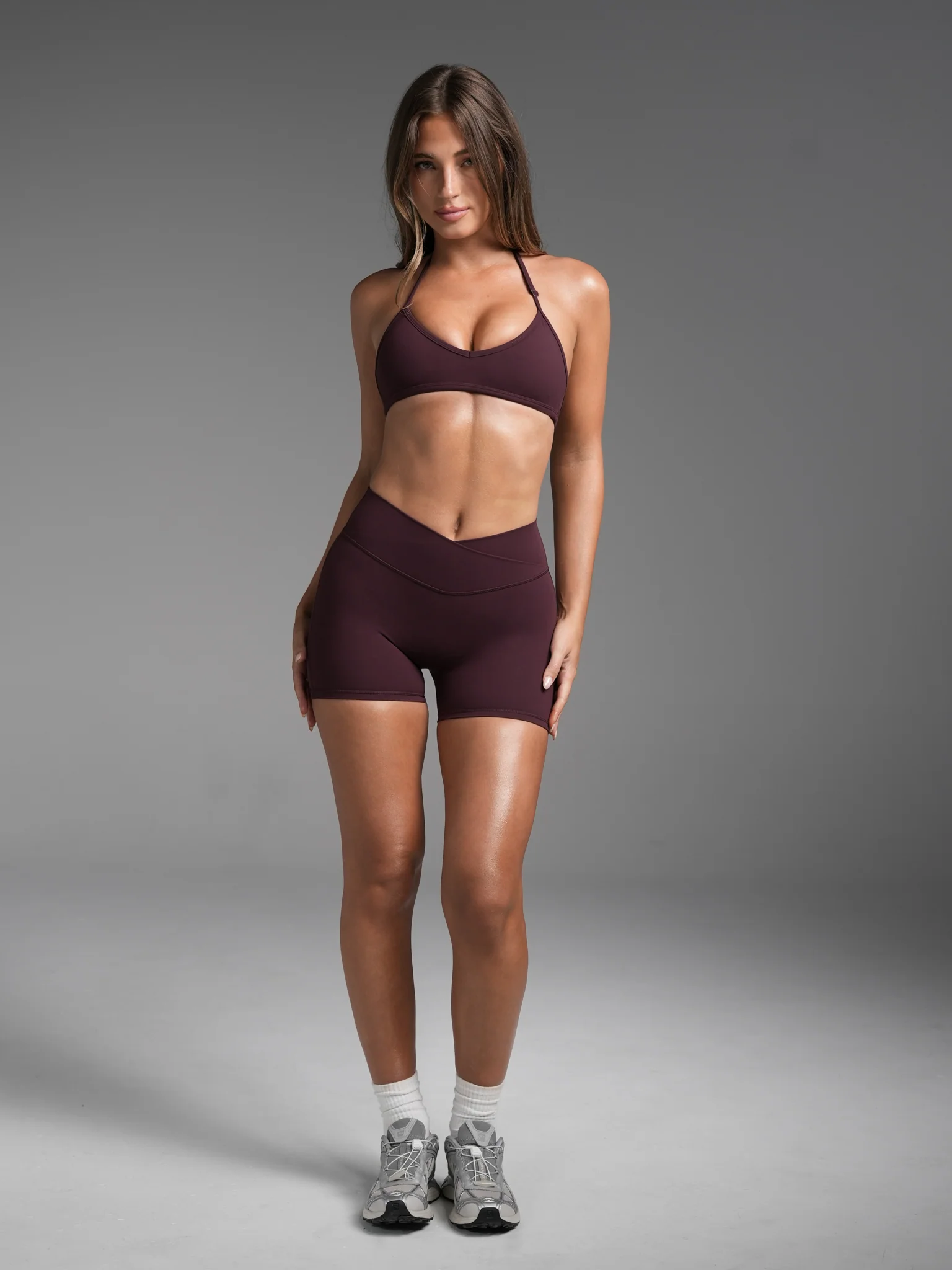 FLX Crossover Invisible Scrunch Shorts - Image 5