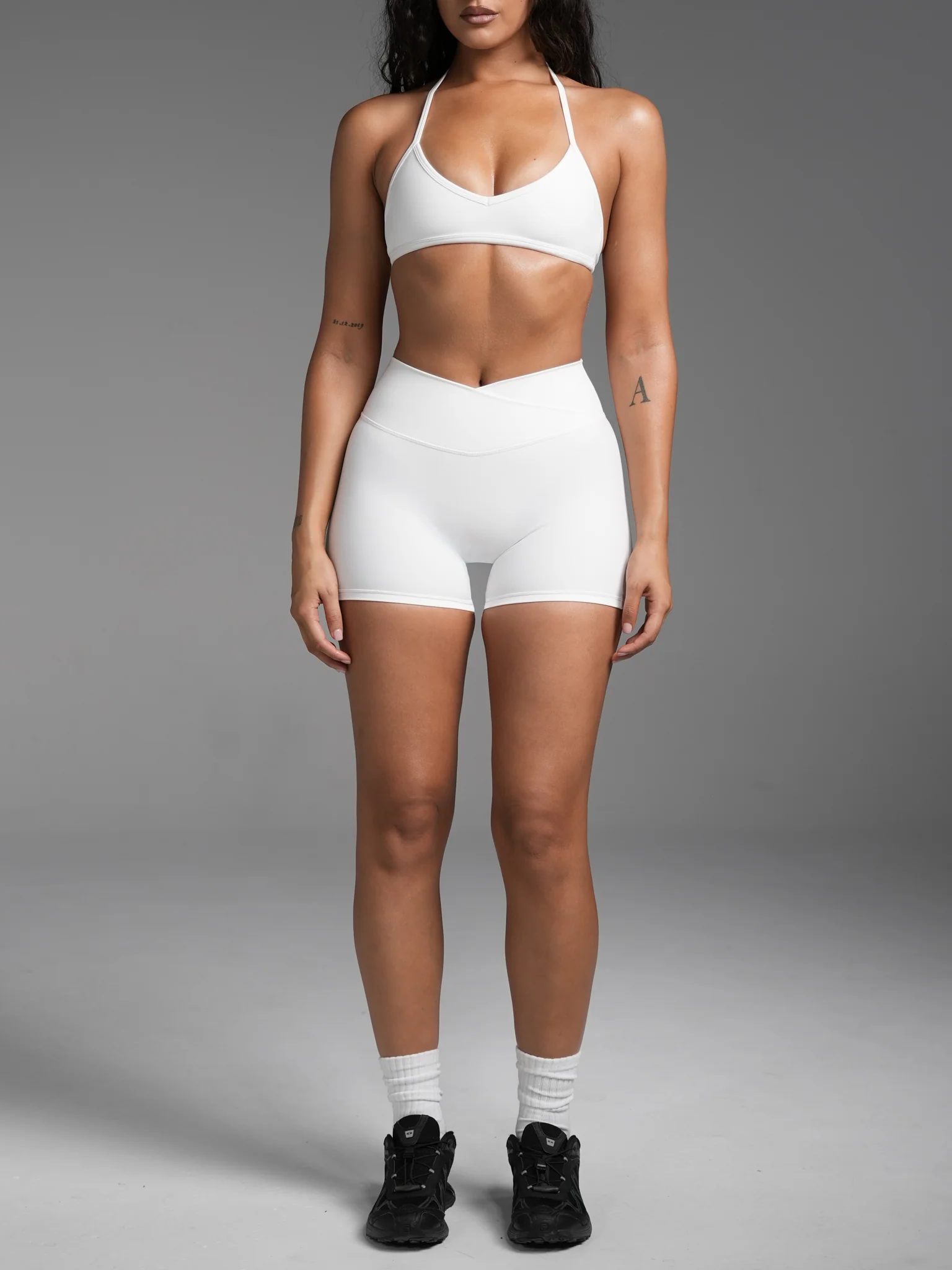 FLX Crossover Invisible Scrunch Shorts