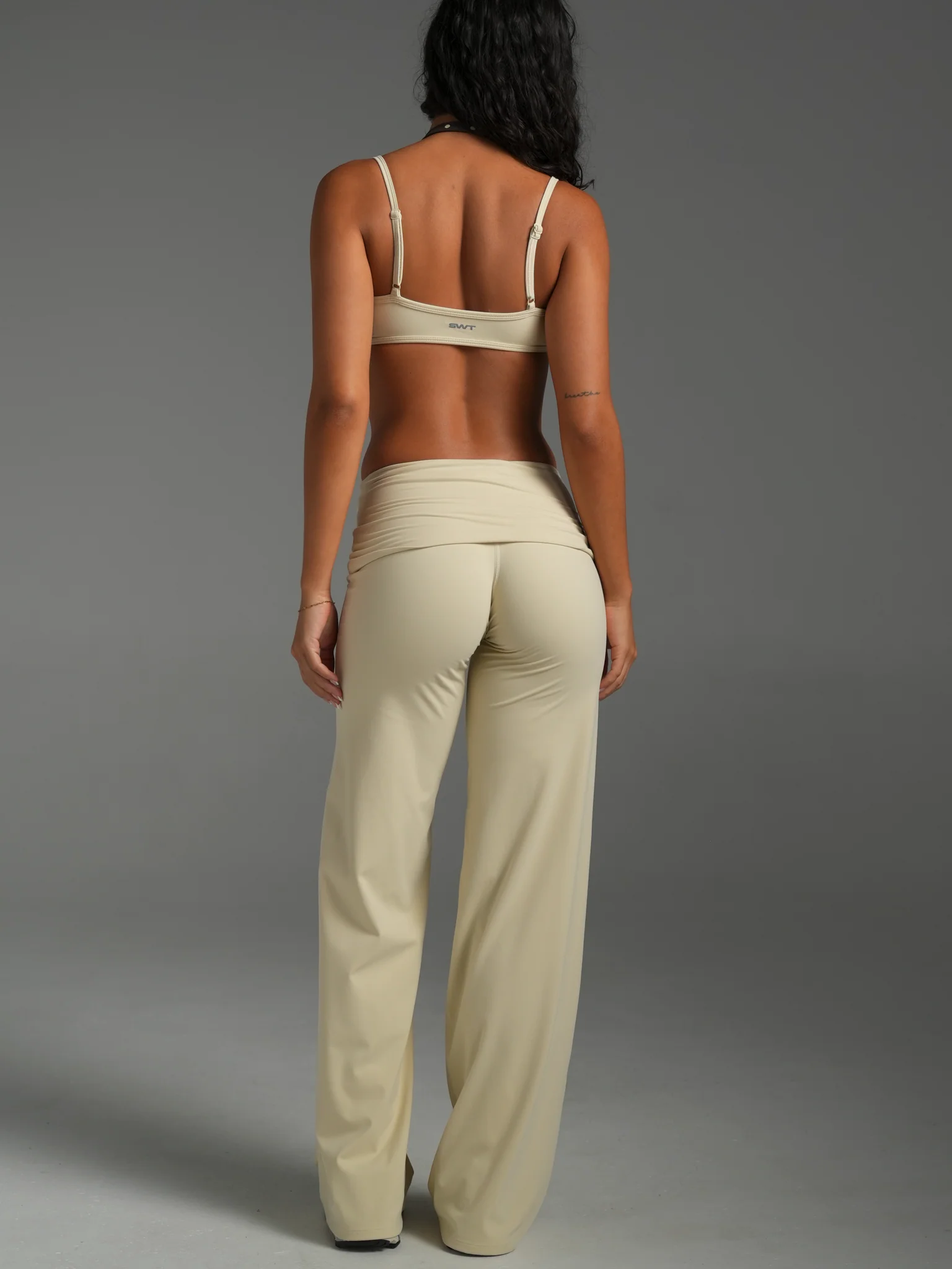 FLX Foldover Wide Leg Bottoms - Image 3