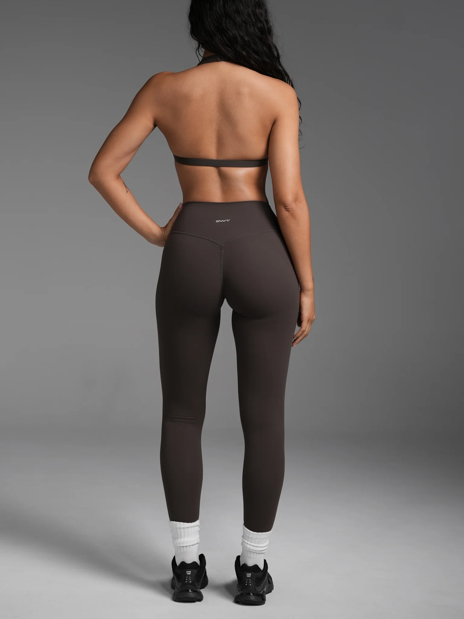 FLX Plunge Halter Bra - Image 4