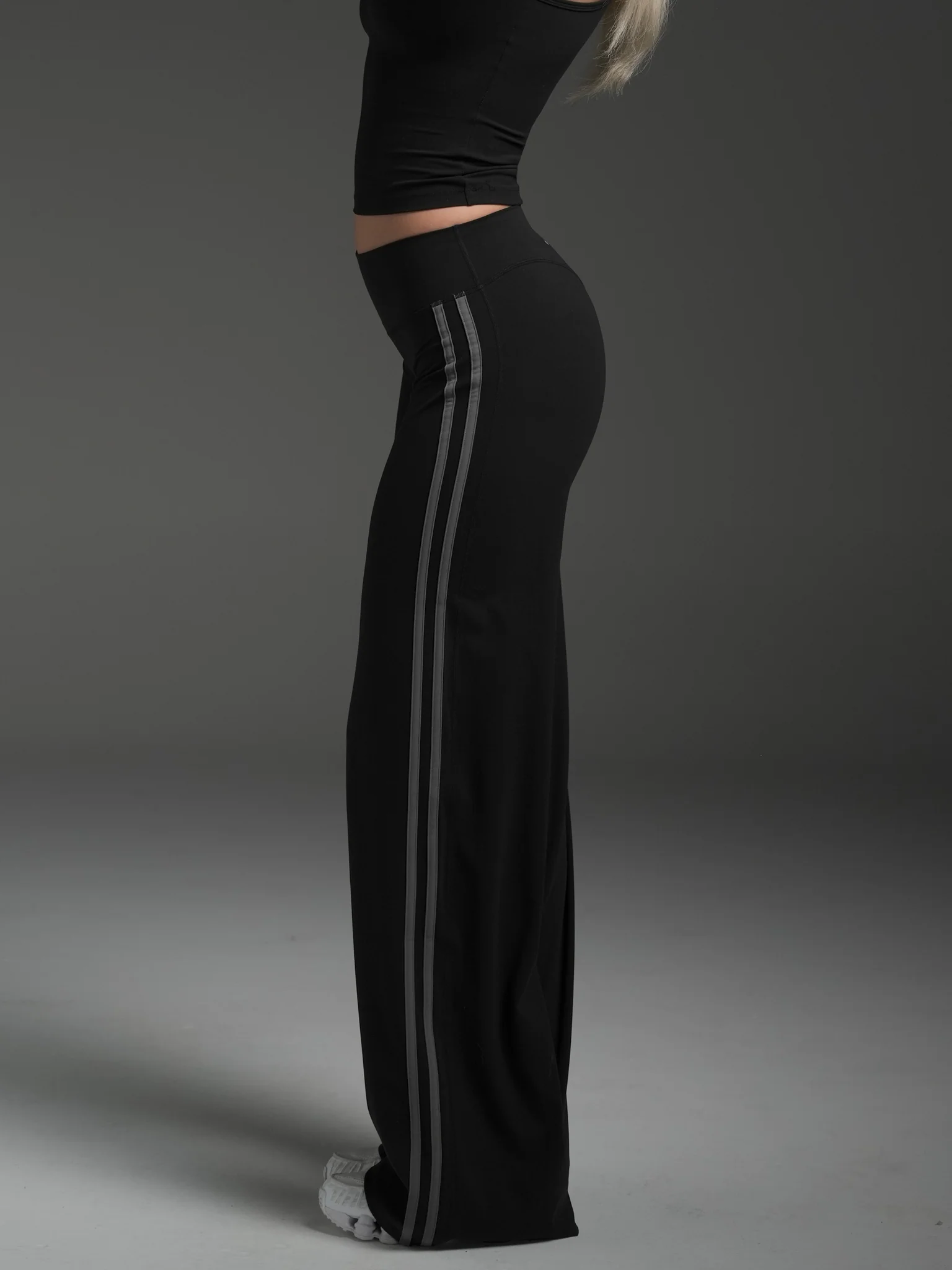 FLX Stripe Wide Leg Bottoms - Image 3