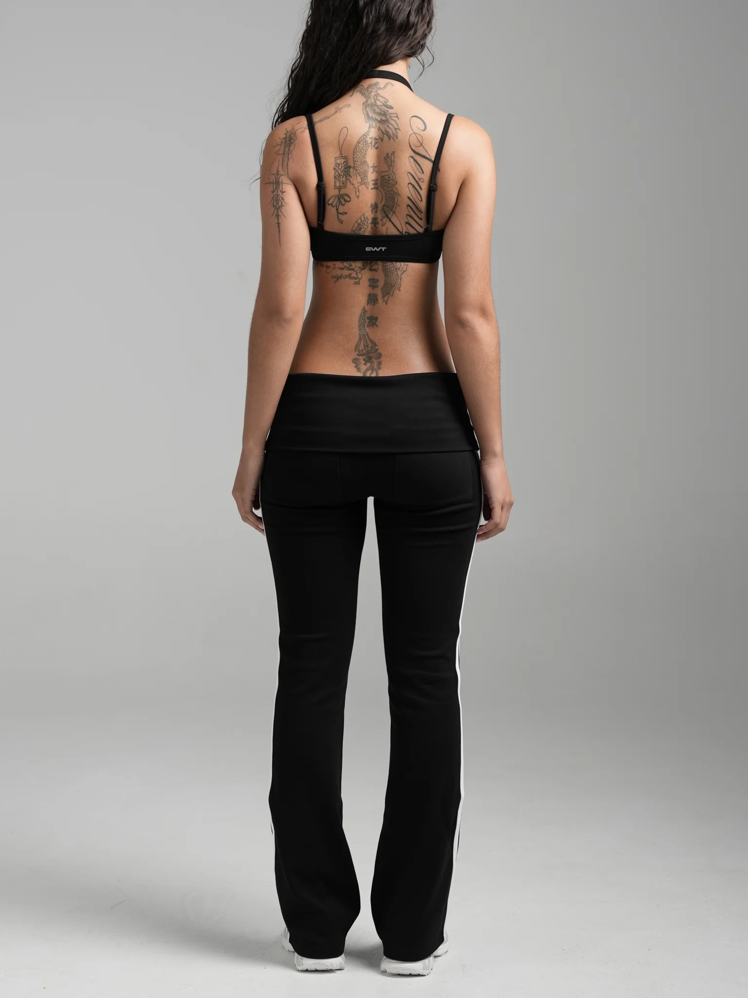 Foldover Stripe Pants - Image 5