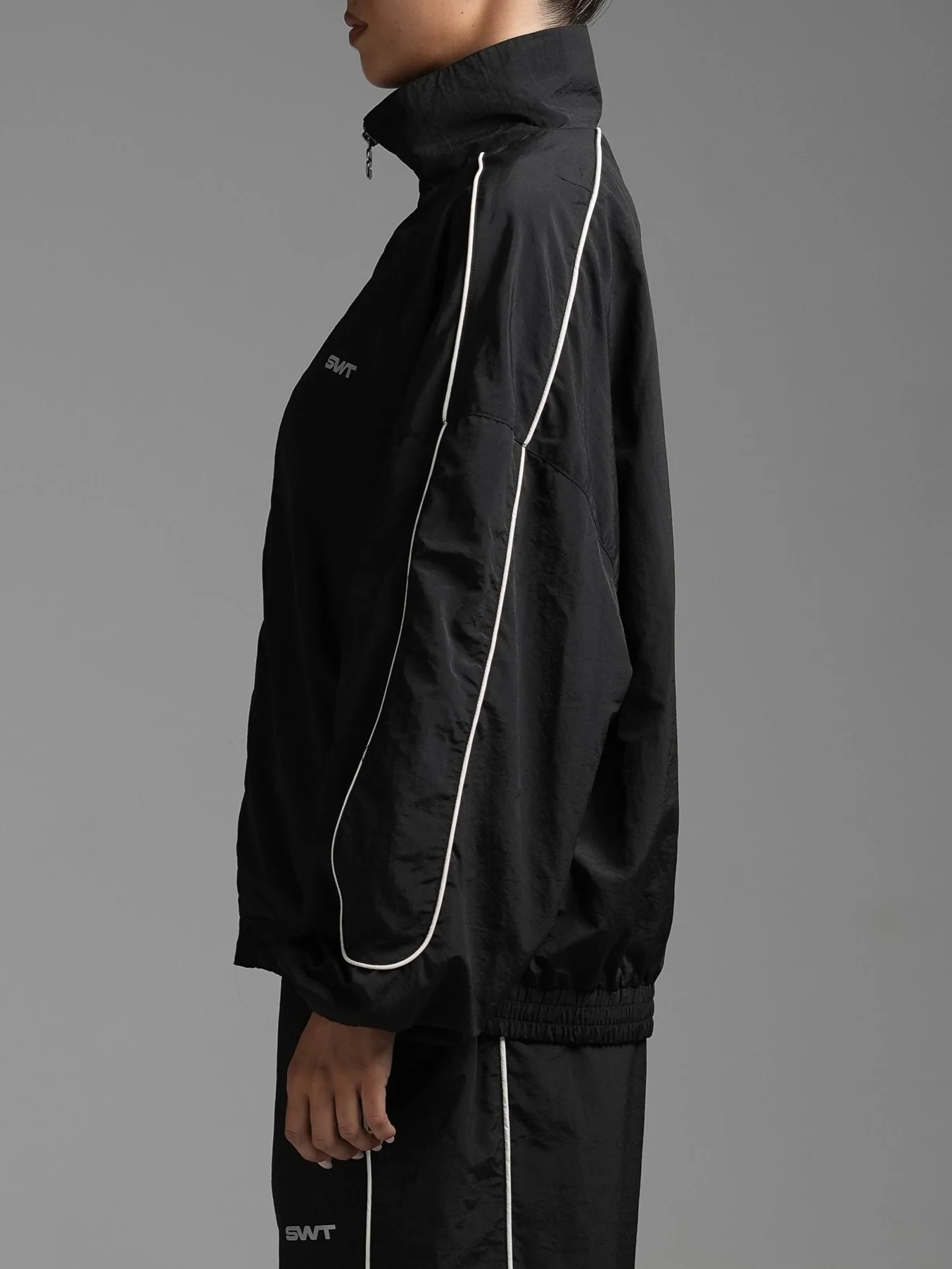 Oversized Track Jacket - Image 3
