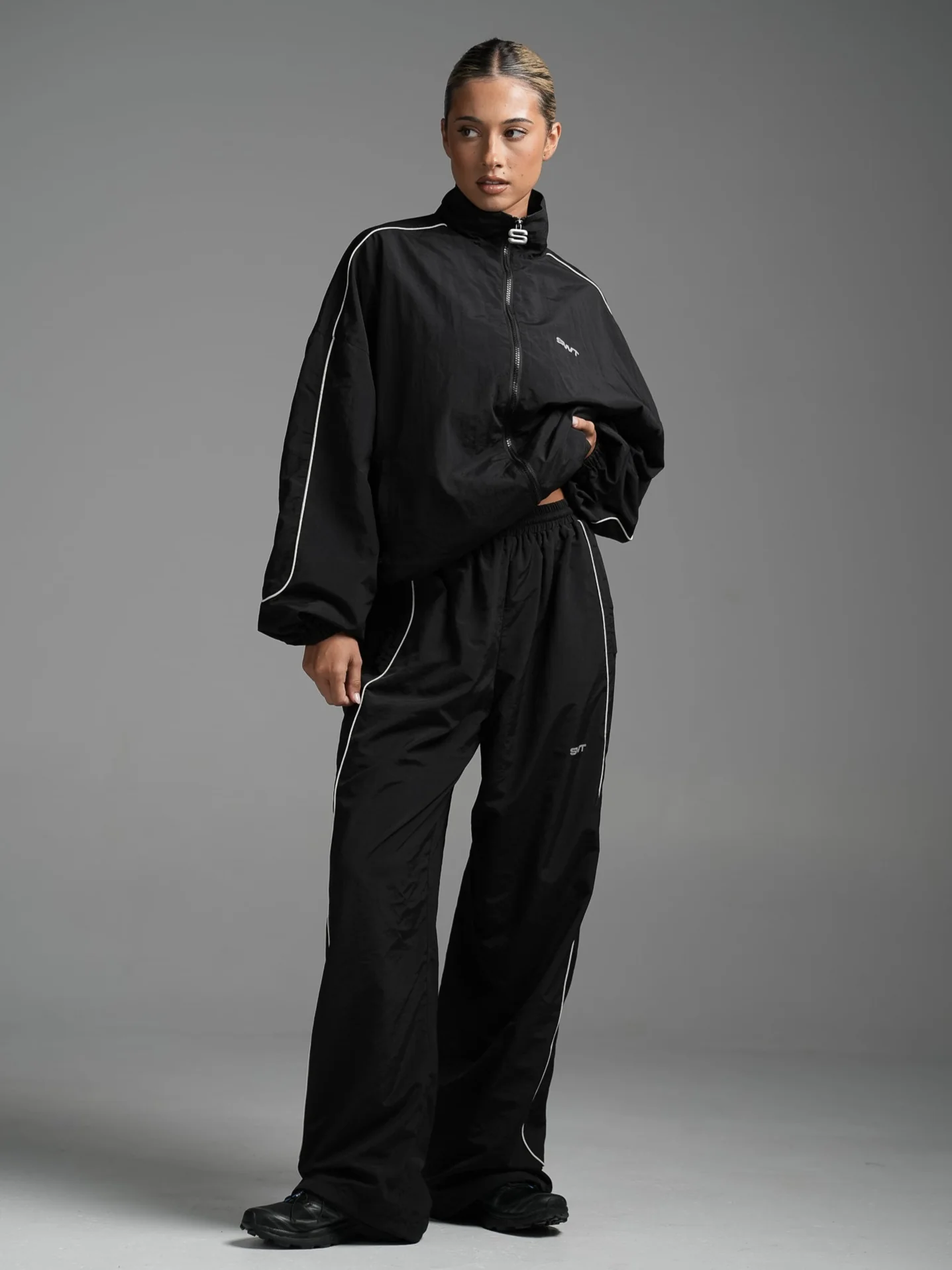 Oversized Track Jacket - Image 4