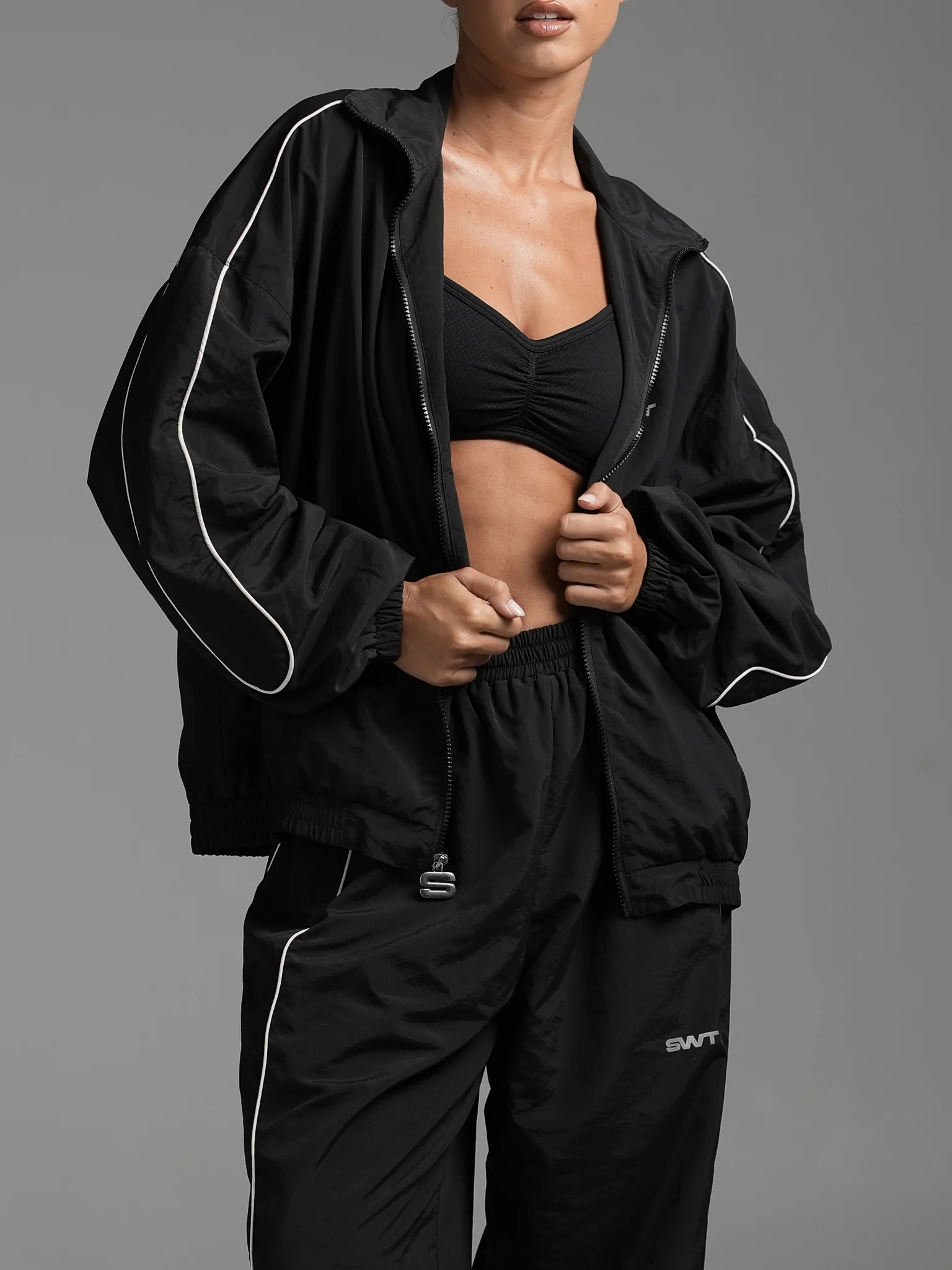 Oversized Track Jacket - Image 6