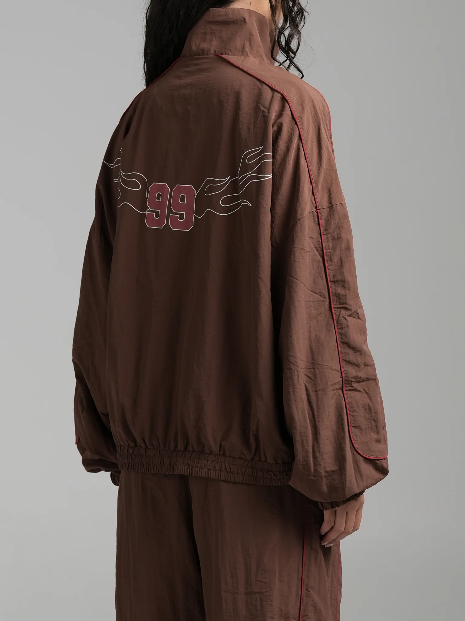 Oversized Track Jacket - Image 3